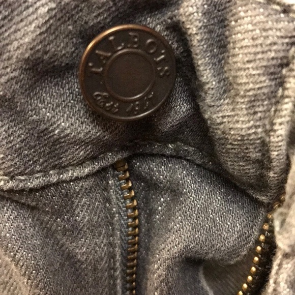 3/$25 Talbots Gray Signature Bootcut Jeans - Picture 6 of 8